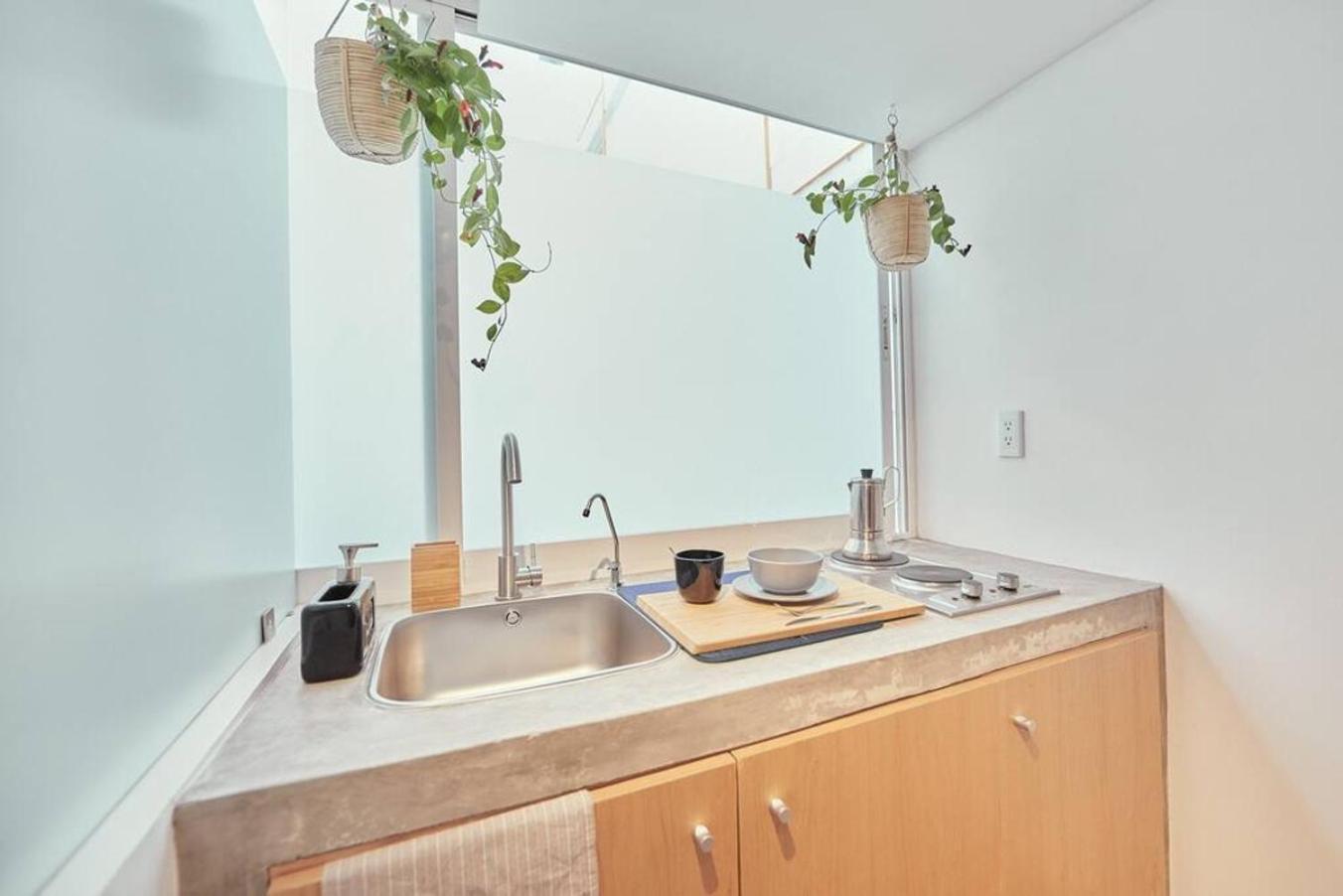New! Cozy Cuauhtmoc Studio, Near Usa Embassy Mexico City Luaran gambar